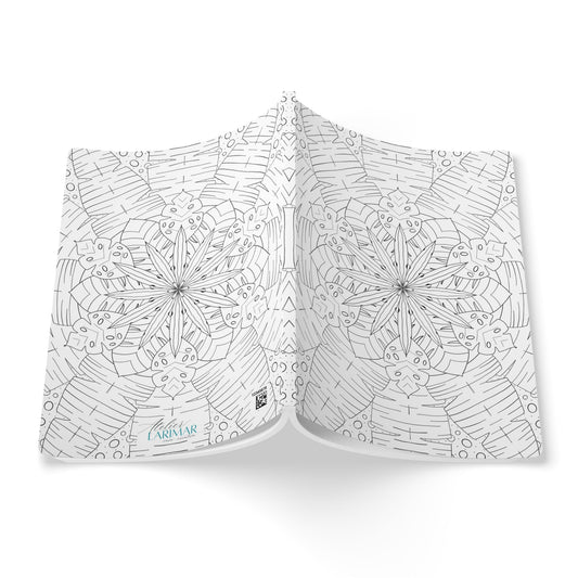 DIY Jungle Star Mandala Softcover Journal (free US shipping)