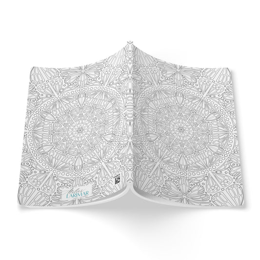 DIY Monarch Butterfly Mandala Softcover Journal (free US shipping)