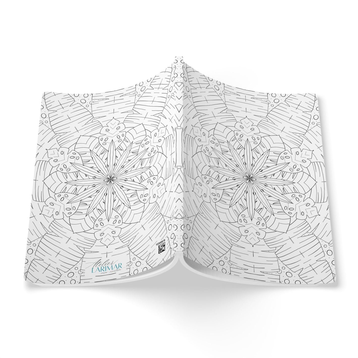 DIY Jungle Star Mandala Softcover Journal (free US shipping)