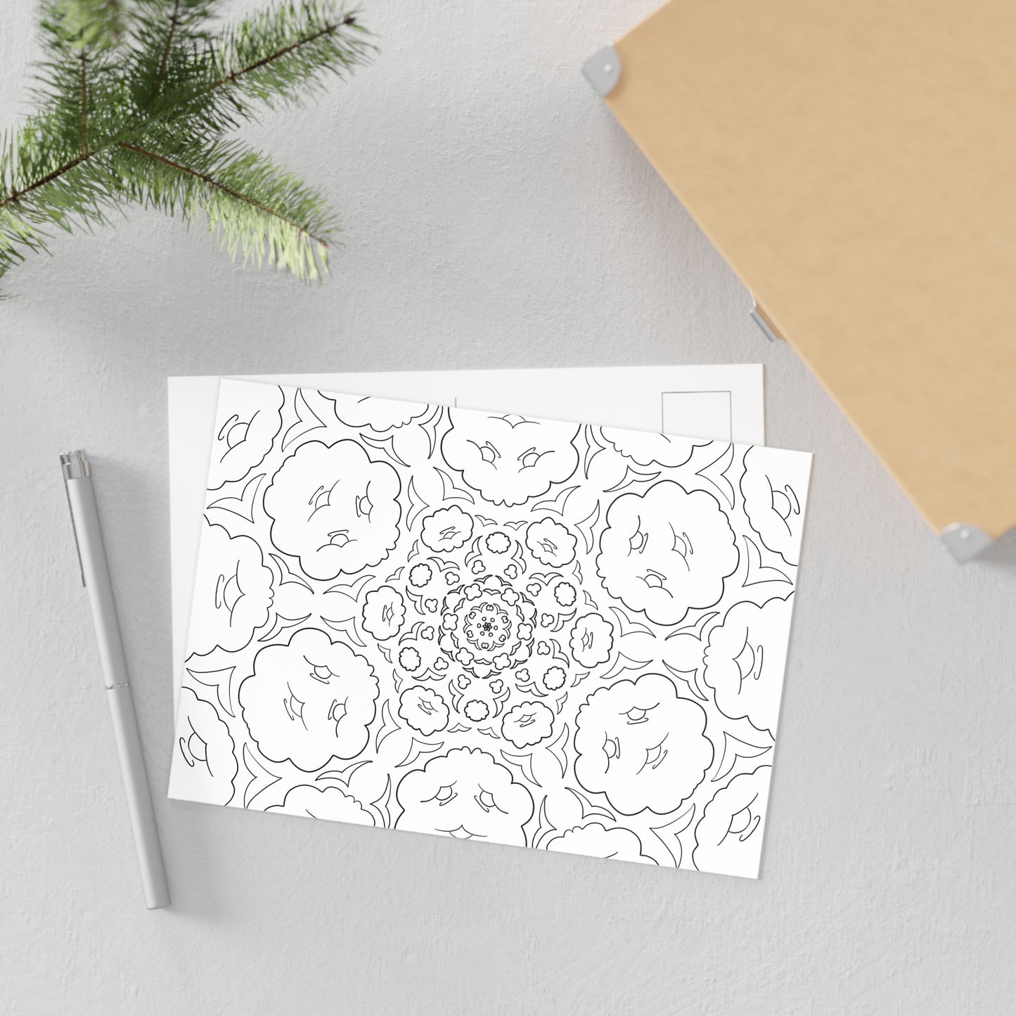 DIY Angels on Clouds 7x5 Postcard (free US shipping)