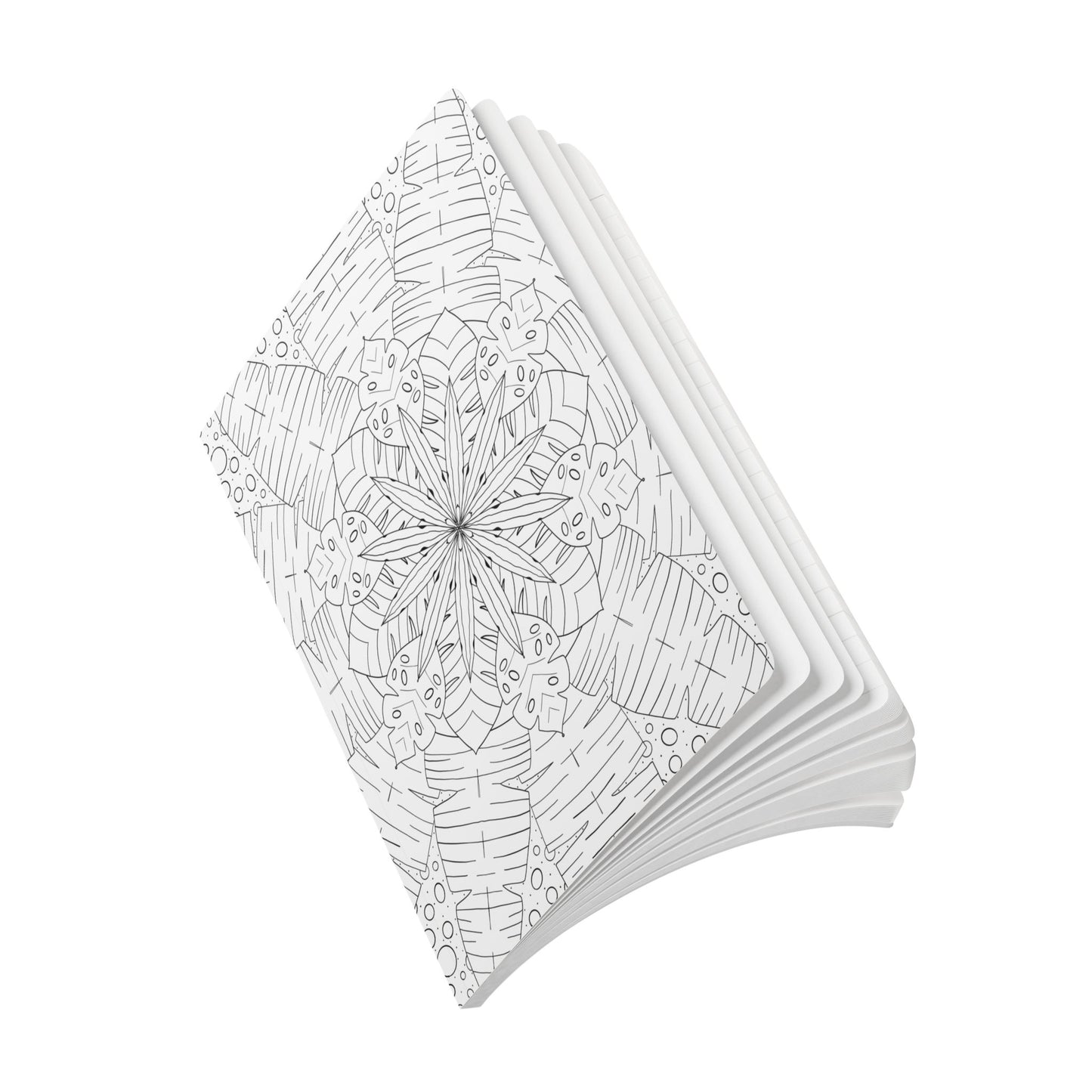 DIY Jungle Star Mandala Softcover Journal (free US shipping)