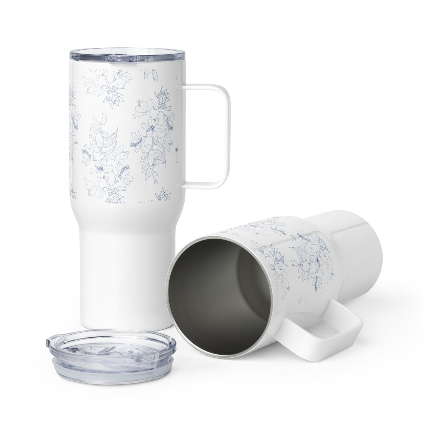 Customizable Lilies' Strut Collection Travel Mug (free US shipping)