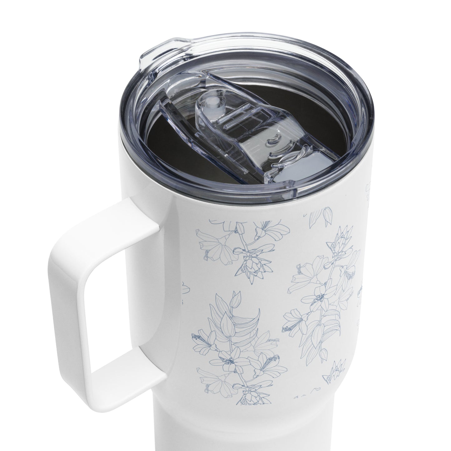 Customizable Lilies' Strut Collection Travel Mug (free US shipping)