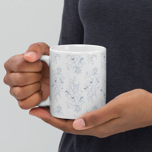 Customizable Lilies' Strut Collection - White Glossy Mug (free US shipping)